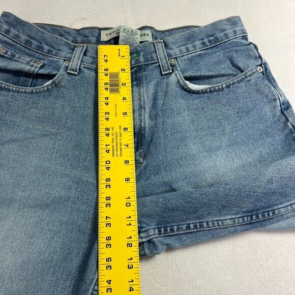 Tommy Hilfiger Jeans Classic Fit Mens 34x30 Denim Medium Wash Vintage - Picture 5 of 9